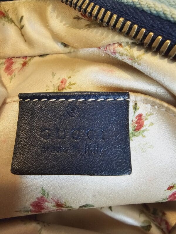 A close up of the front of a card holder